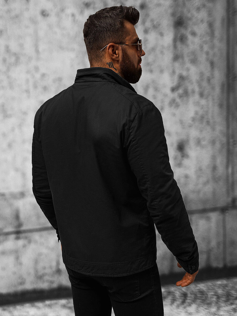 Muška proljetna jakna crna OZONEE JS/84M3002/392