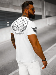 Muška Majica Bijeli OZONEE NB/MT3053Z