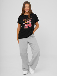 Ženska majica crna OZONEE JS/95T2568/3