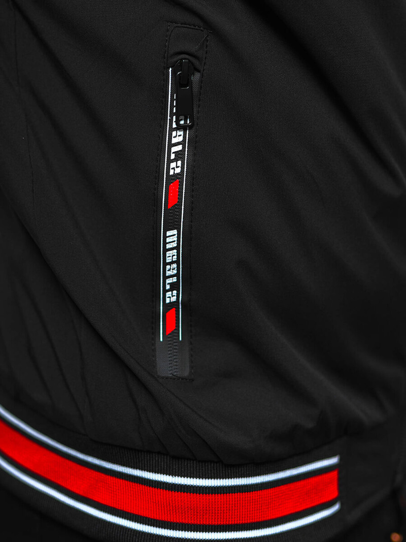 Muška proljetna jakna crna OZONEE JS/84M3011/392