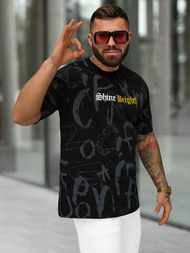 Muška Majica Crna OZONEE O/YN2/621