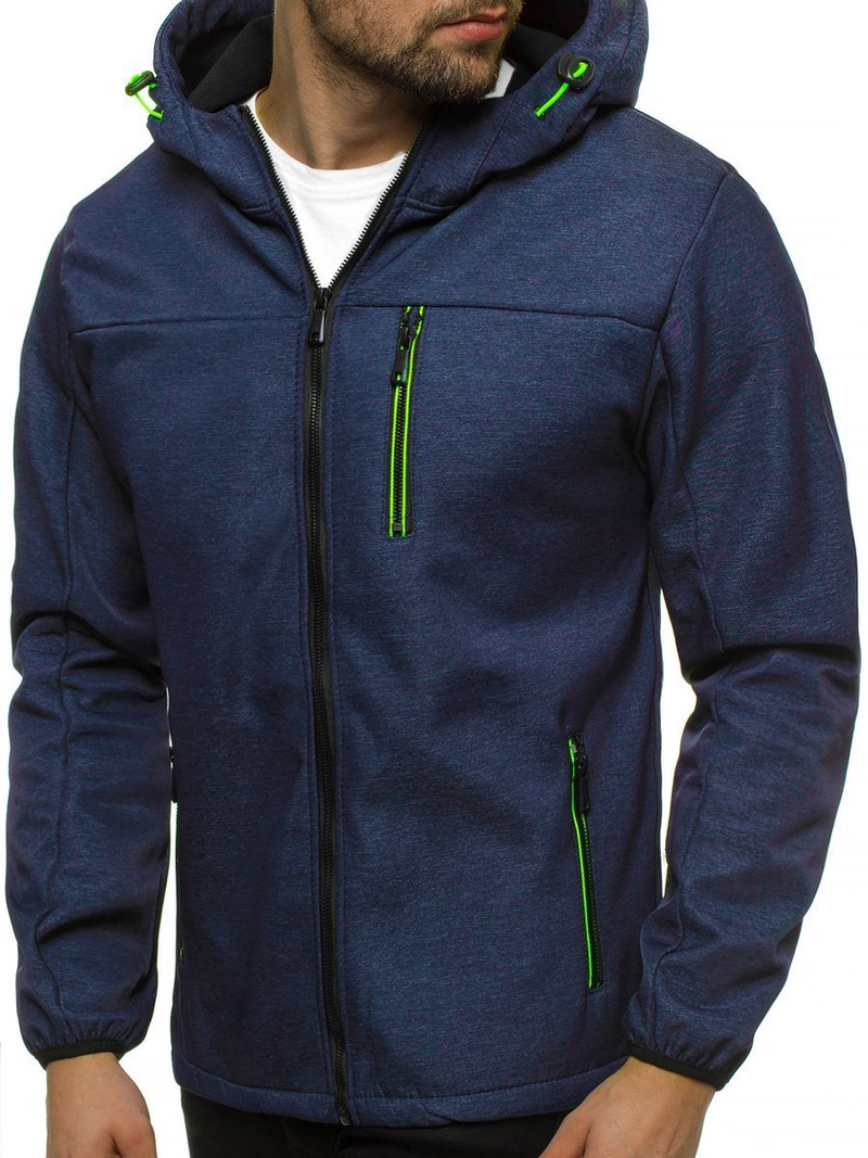 Muška softshell jakna Modra OZONEE JS/KS2213