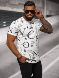 Muška Majica Bijeli OZONEE O/T6482