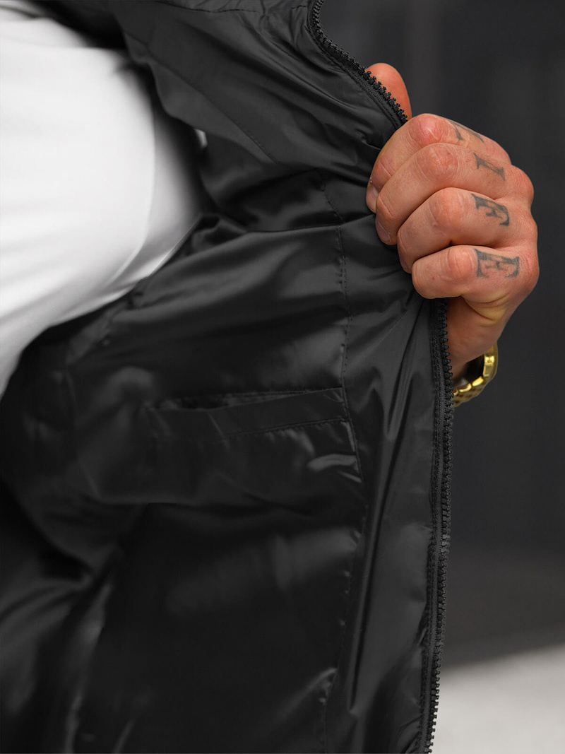 Muški prsluk crni OZONEE JS/31M5065/392