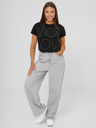 Ženska majica crna OZONEE JS/YJ77841