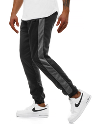 Muške kratke hlače Crno-sive OZONEE JS/JZ11003