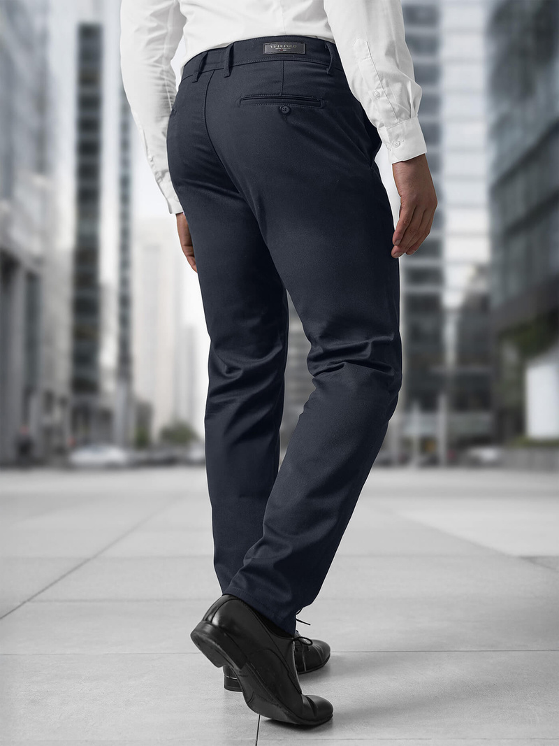 Muške chino hlače modre OZONEE V/5100