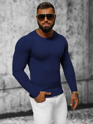 Muški Džemper Tamnoplavi OZONEE NB/MMB602/5Z