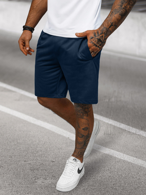 Muške sportske kratke hlače modre OZONEE JS/8K100/25Z