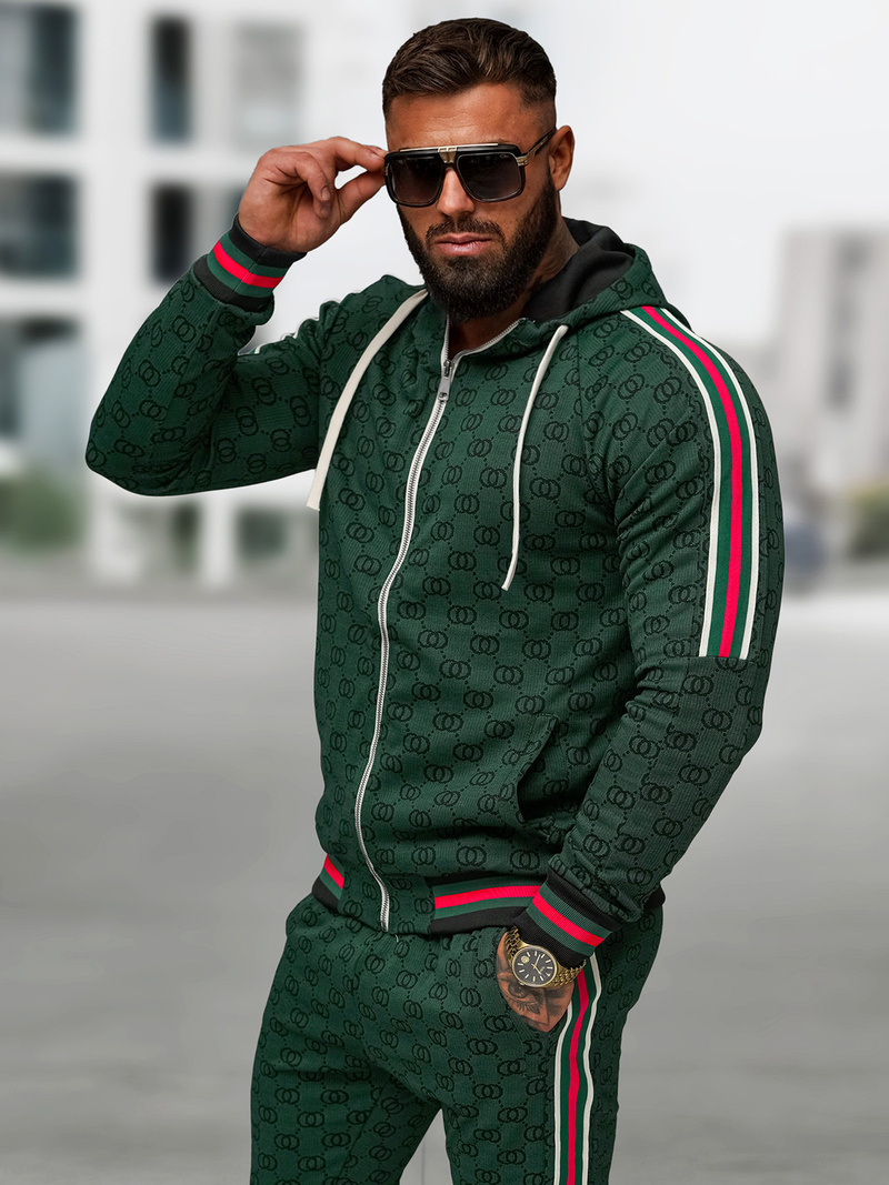 Muška trenirka zeleni OZONEE O/FF5111AB