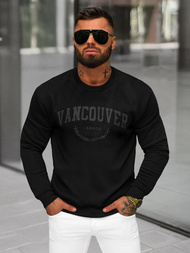 Muška dukserica crna OZONEE JS/8B1363/3