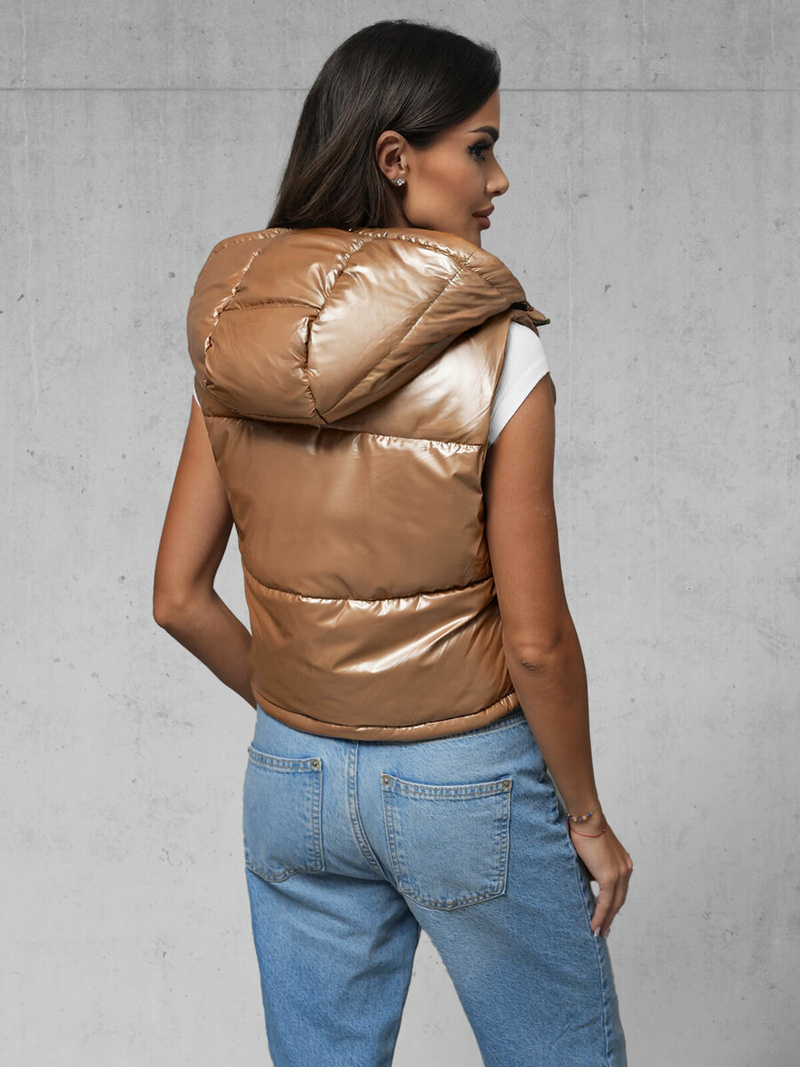 Ženski Prsluk Zlatni OZONEE JS/5M3190/84