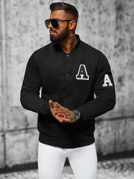 Muška dukserica crna OZONEE NB/MF2020