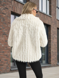 Ženska jakna bijela OZONEE JS/11Z8261