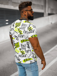  Muška Majica Bijeli OZONEE JS/8T1210/1