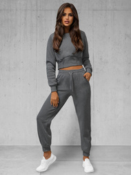 Dvodijelni set trenerke grafitni OZONEE JS/8C78/5Z