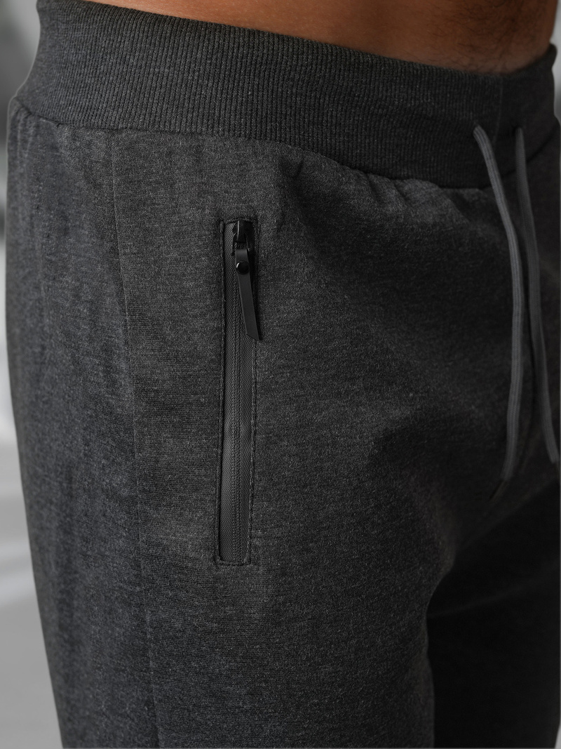 Muške sportske hlače grafitne OZONEE JS/15K1835/5