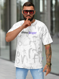 Muška Majica Bijeli OZONEE O/YN2/621