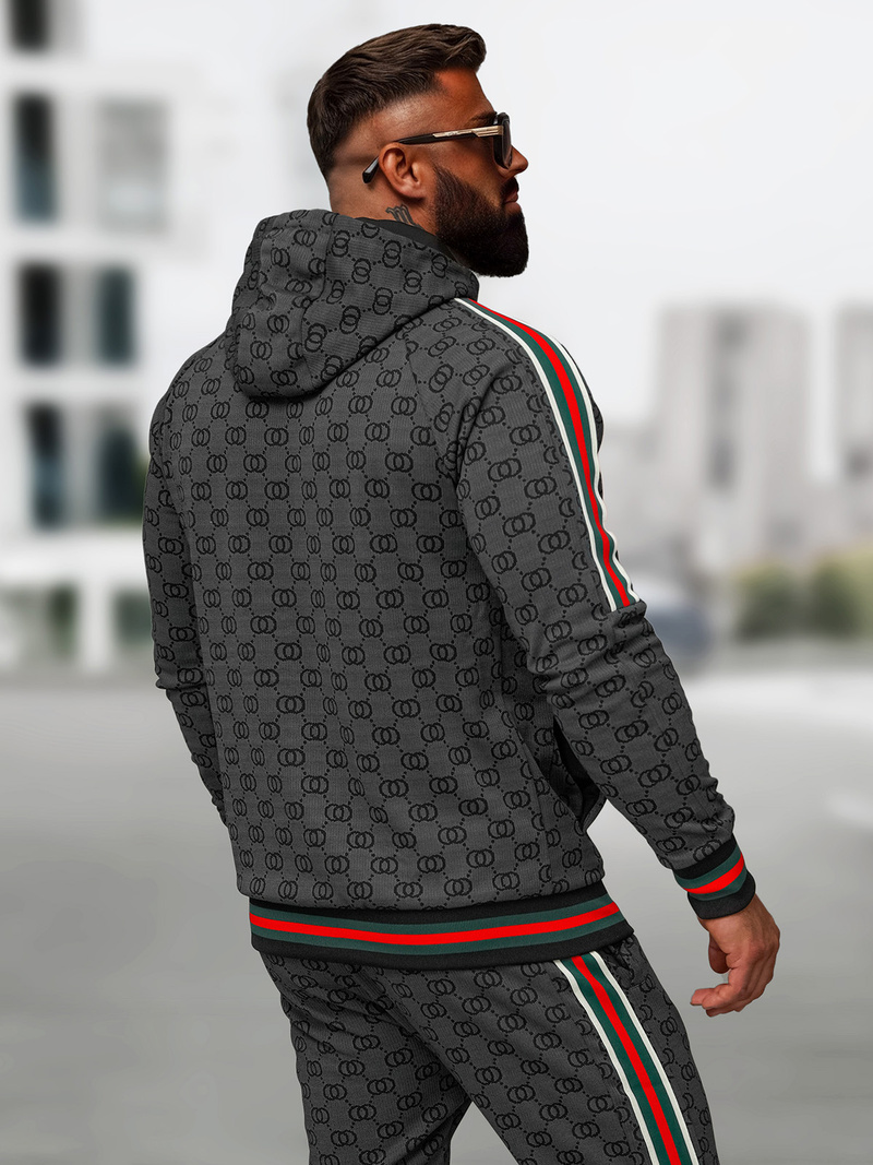 Muška trenirka crna OZONEE O/FF5111AB