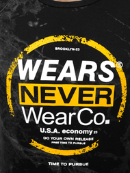 Muška majica crna OZONEE JS/SS10925Z