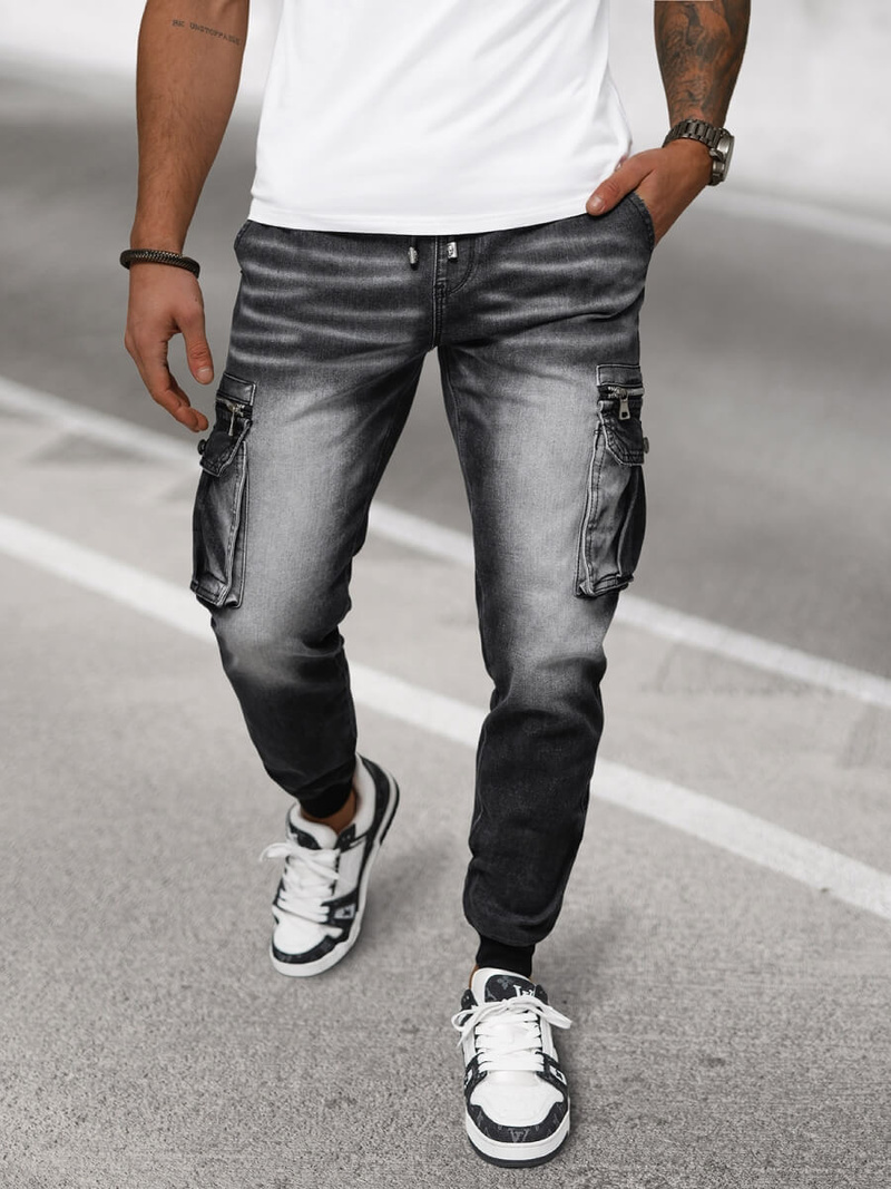 Muške Jogger Hlače crne OZONEE NB/MP0108N