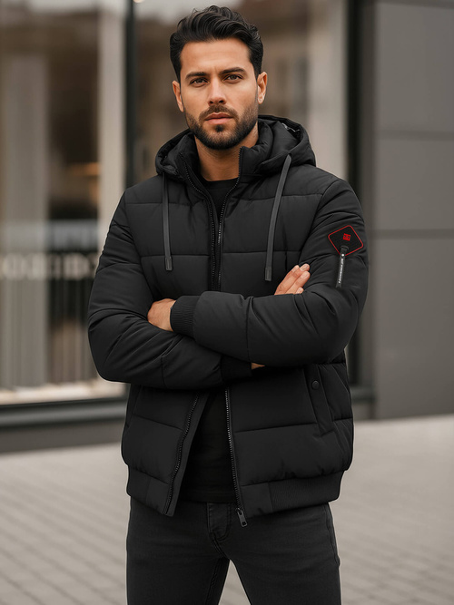 Muška parka jakna crna OZONEE JS/31M5031/392Z