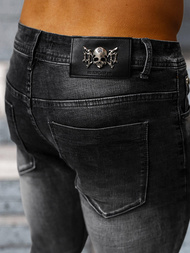 Muške traperice crne OZONEE NB/MP0169G