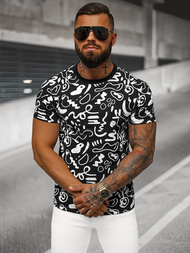  Muška Majica Crna OZONEE JS/8T1205/3