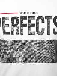 Muška majica Bijela OZONEE JS/SS10908