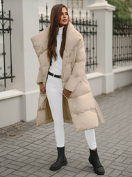 Ženska jakna bež OZONEE JS/M737/62Z