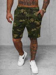 Muške sportske kratke hlače zelene OZONEE JS/8K283/29