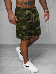 Muške sportske kratke hlače zelene OZONEE JS/8K283/29