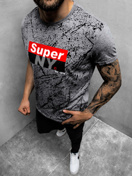 Muška majica grafitna OZONEE JS/SS11100Z