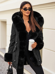 Ženska Zimska Jakna Crna OZONEE JS/16M9062/392Z