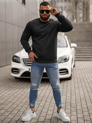 Muška dukserica crna OZONEE JS/8B1360/3