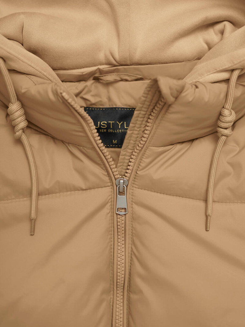 Ženska Jakna Svijetlo-Bež OZONEE JS/16M9187/158