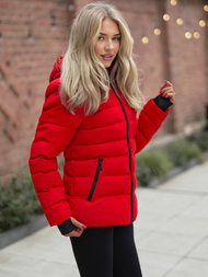 Ženska Jakna Crvena OZONEE JS/M769/270Z