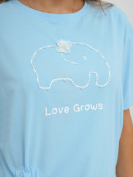 Ženska majica svijetloplava OZONEE JS/RJ77247