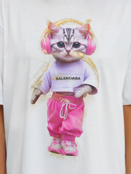 Ženska majica bijele OZONEE DJ77423