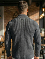 Muški džemper grafitni OZONEE NB/MM6020/3Z