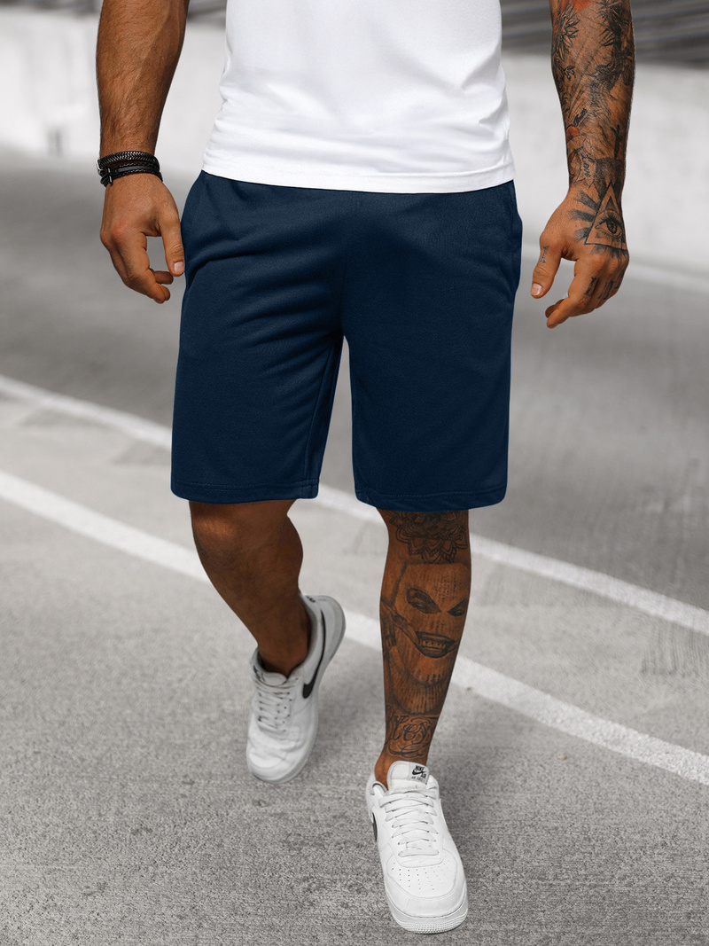 Muške sportske kratke hlače modre OZONEE JS/8K100/25Z