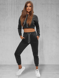 Dvodijelni set trenerke crni OZONEE JS/8C67/3Z