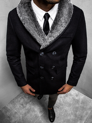 Muški kaput crni OZONEE O/5626