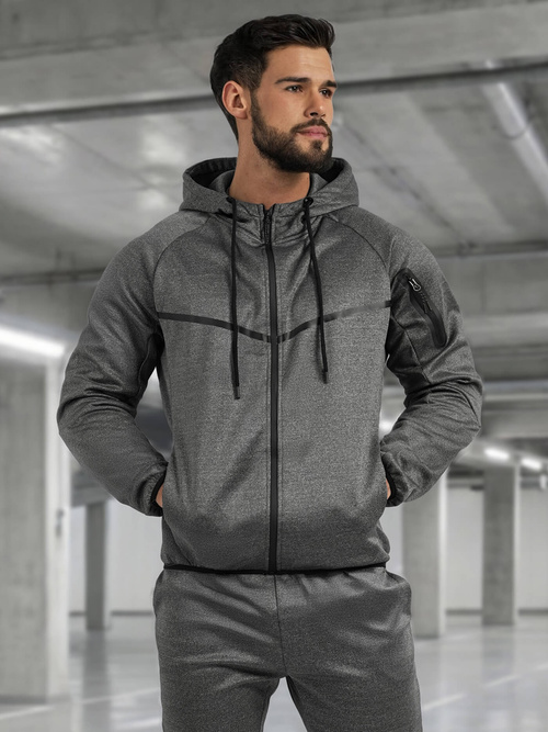 Muška trenirka grafitna OZONEE JS/8C1966/5