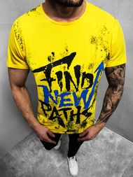 Muška majica Žuta OZONEE JS/KS2013Z