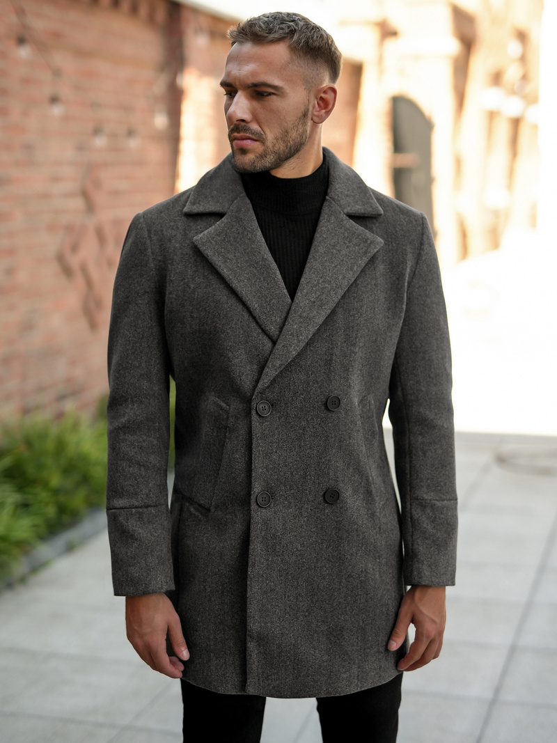 Muški kaput grafitni OZONEE JS/11Z8269