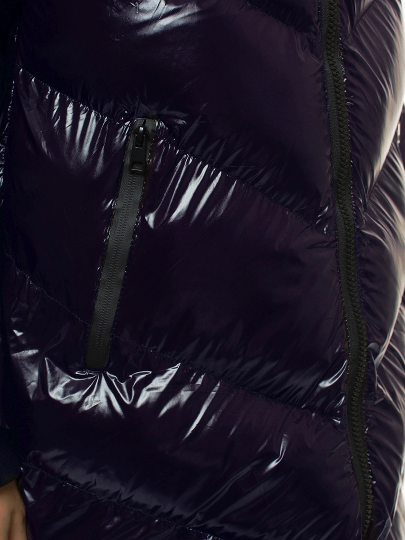 Ženska zimska jakna tamno ljubičasta OZONEE JS/M23069/4