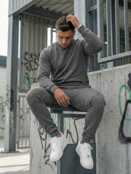 Muška trenirka grafitna OZONEE JS/68C10380/5Z