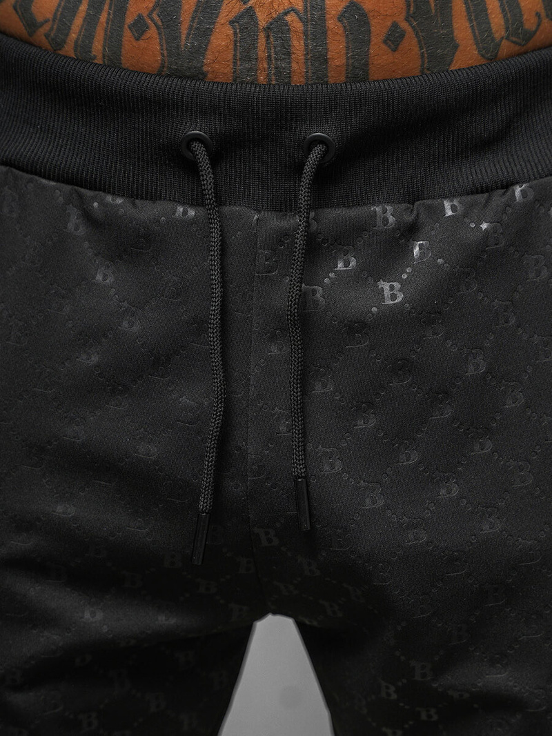 Muške sportske hlače crne OZONEE O/PS6021