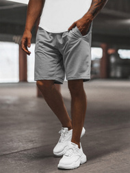 Muške Sportske Kratke Hlače Sivi OZONEE JS/8K100/2Z